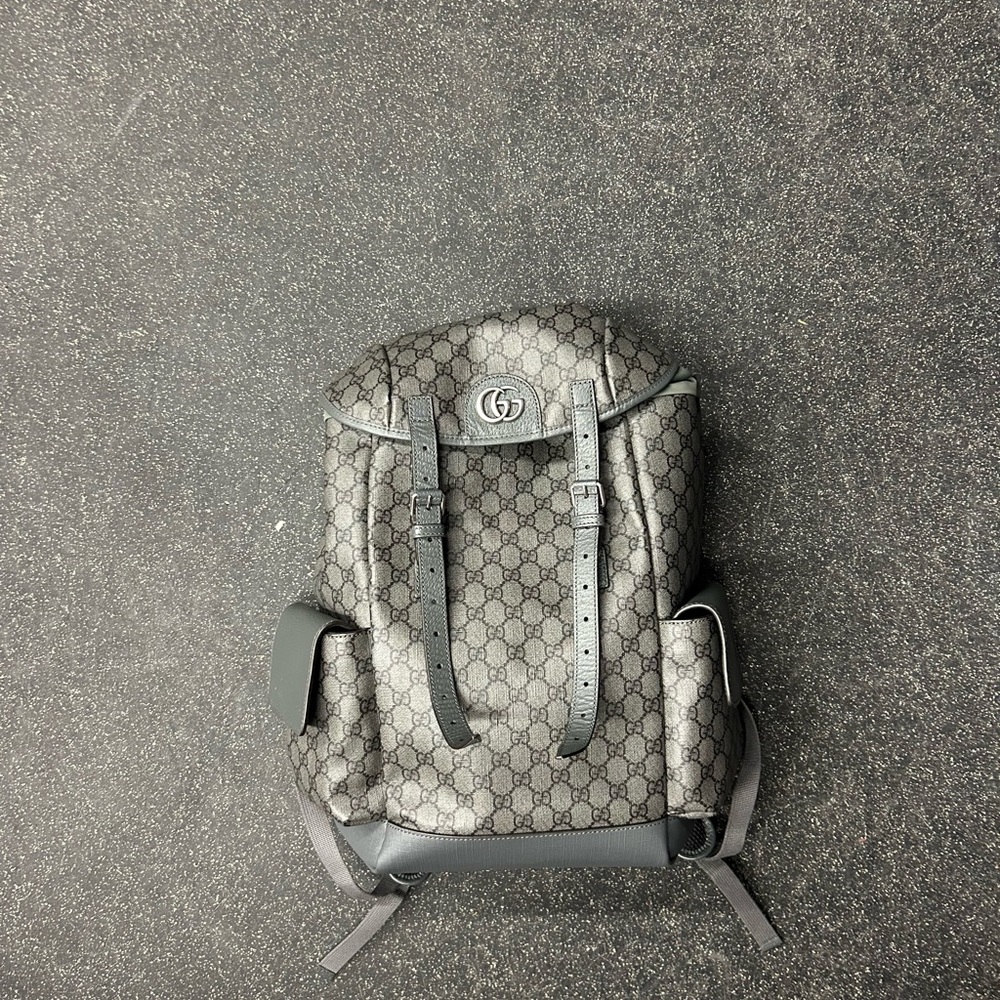 Gucci Gray Backpack for Men